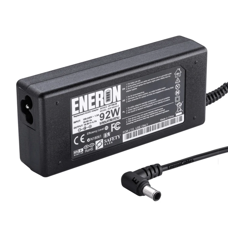 zasilacz-doLaptopow-SONY-Eneron-19.5V4.7A, 6.5 x 4.4 mm+ kabel_1.jpg