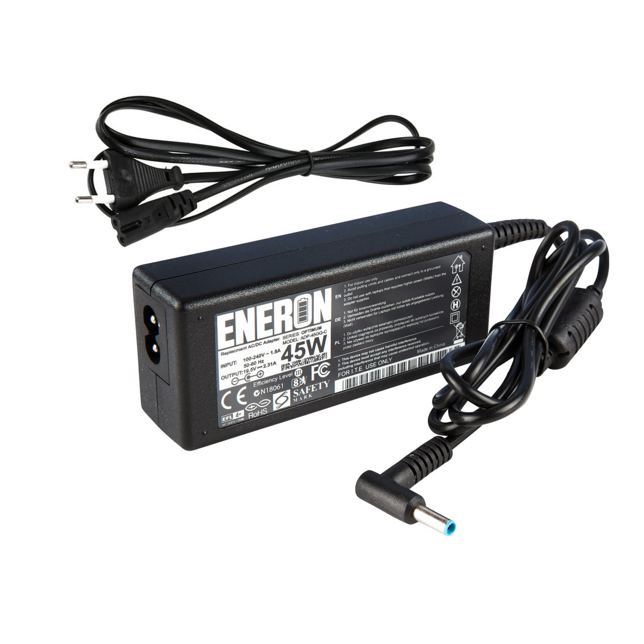 Alimentatore 65W Siliconvalleystore Per HP 250 G1-G7 E Pavilion - Compatibile E Nero - Foto 6